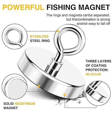 DIYMAG Super Strong Neodymium Fishing Magnets