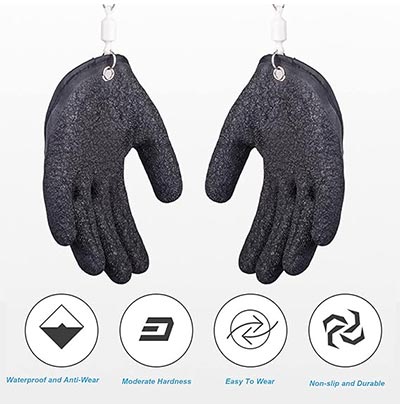 2PCS Magnet Fishing Gloves Features